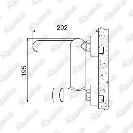 Смеситель Bravat Opal для ванны F6125183CP-01-RUS