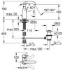 Смеситель для раковин Grohe Essence+ 23462001