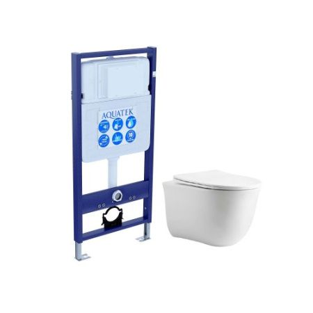 Инсталляция Aquatek с унитазом Aquatek Классик SET AQUATEK КЛАССИК T