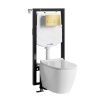 Инсталляция WasserKRAFT Vils с унитазом WasserKRAFT Mindel с микролифтом 56TLT.010.ME.MG03.H002