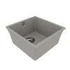 Кухонная мойка Lemark SINARA 400-U (Грей)