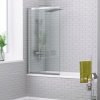 Шторка на ванну WasserKRAFT Main 80см 41S02-80WS