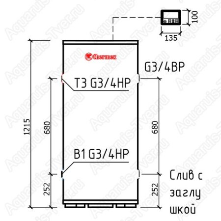 Водонагреватель Thermex IR 300 V
