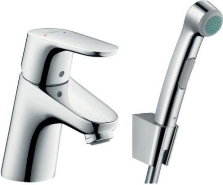 Смеситель Hansgrohe Focus для раковины с гигиеническим душем 31926000