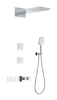 Душевая система Wonzon & Woghand WW-D4538-A-CR