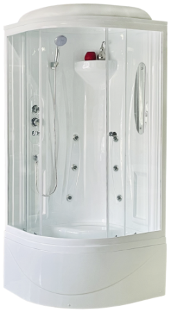 Душевая кабина Royal Bath RB90BK2-T 90x90