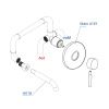 Смеситель для раковины WasserKRAFT Main A41513