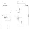 Душевая система Raiber Premium Graceful RP-005