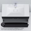 Тумба с раковиной Inspire V2.0 100 графит матовый M50AFHX1003GM