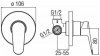 Смеситель Nobili Blues BS101108CR