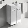 Тумба с раковиной Roca Debba 50см белая ZRU9302710