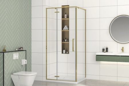 Душевой уголок Royal Bath Bern 100x90 BERN-V RB9100-T-GD  Душевой уголок Royal Bath Bern 100x90 BERN-V RB9100-T-GD