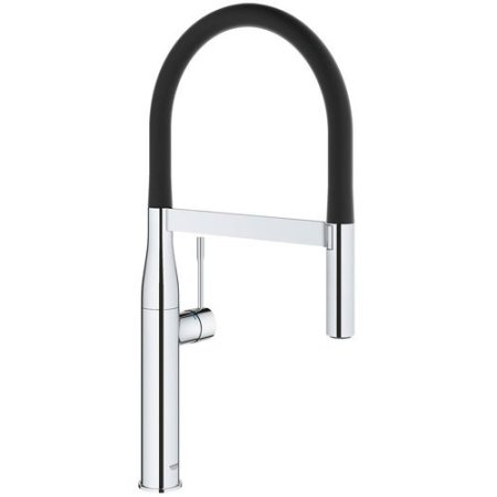 Смеситель Grohe Essence для кухни (черный/хром)