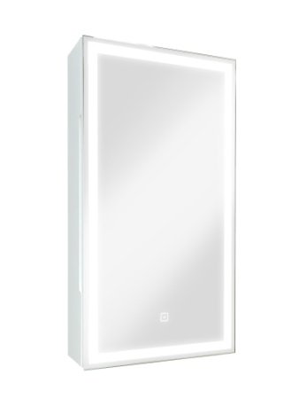 Шкаф-зеркало Continent Allure LED 35см правый