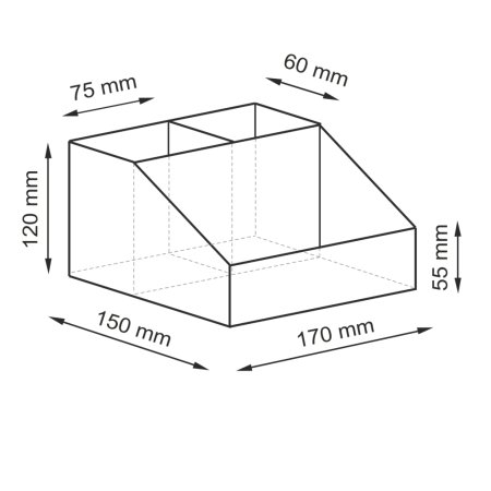 Корзина плетеная WasserKRAFT Wern WB-421-S