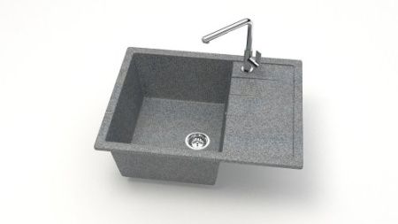 Мойка кухонная Marrbaxx 64.5 темно-серый 4033-151