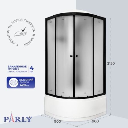  Душевая кабина Parly Bett B921 90x90