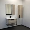 Шкаф одностворчатый Comforty Бонн 35см дуб дымчатый