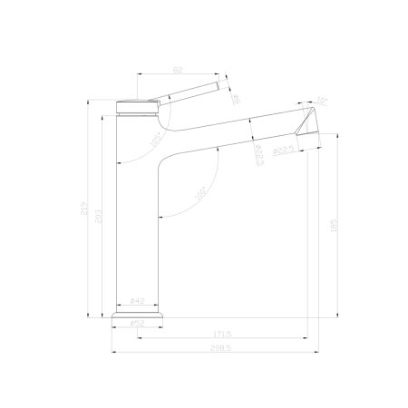 Смеситель Lemark Minima LM3837C для раковины