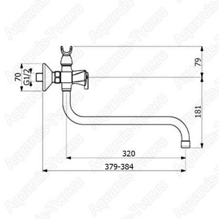 Смеситель Vidima Life для ванны