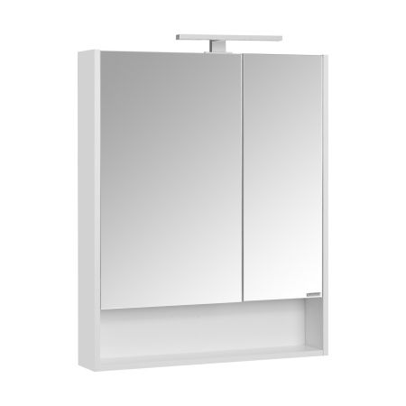 Шкаф-зеркало Aquaton Сканди 70 белый матовый 1A252202SD010