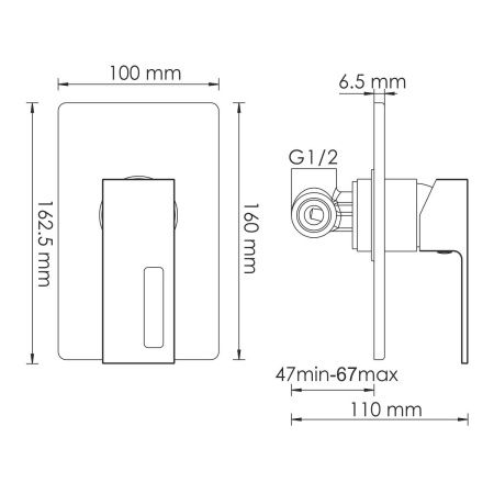 Смеситель для раковины WasserKRAFT Alme A15513