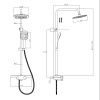 Душевая система Rush ST4235-50