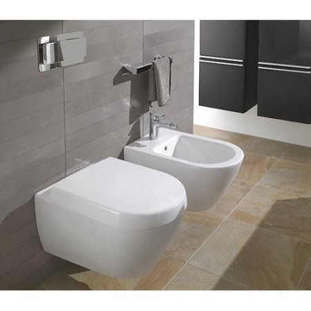 Унитаз подвесной Villeroy & Boch Subway с покрытием CeramicPlus