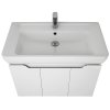 Тумба с раковиной Dreja Q (D) 80 99.1003 белый глянец
