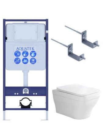 Инсталляция Aquatek с унитазом Aquatek Амадео SET AQUATEK АМАДЕО KKI2