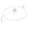 Верхний душ Damixa Jupiter d22,5см 977050000