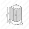 Душевая кабина WeltWasser Halle 904 90х90