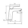 Смеситель для раковины Dorff Prime New D40102122