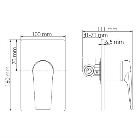 Смеситель WasserKRAFT Glan 6651