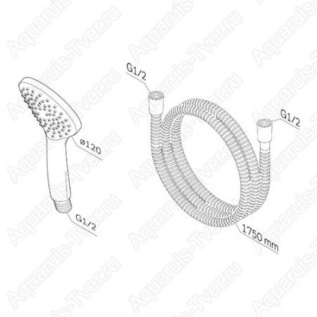 Смеситель для ванны Am.Pm Gem F90A95000