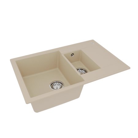 Кухонная мойка Lemark RAMZA 760 (Бежевый)