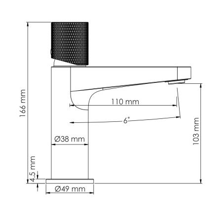 Смеситель WasserKRAFT Tauber 6403  для раковины