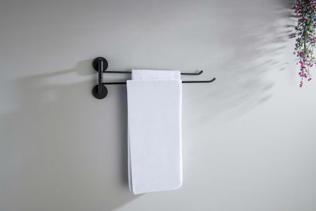 Полотенцедержатель двойной Aquatek Бетта AQ4613MB