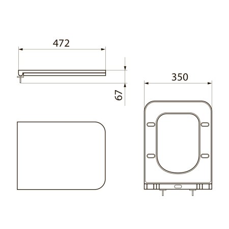 Крышка-сиденье Point Ника PN46082