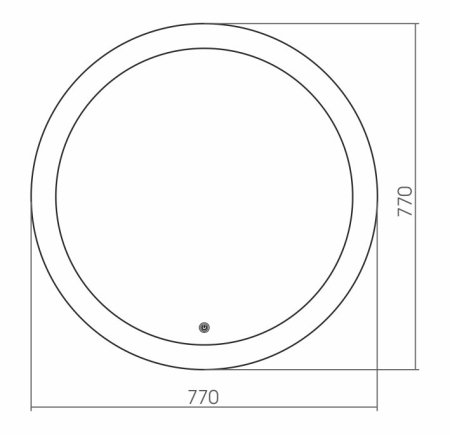 Зеркало Grossman Cosmo D770 77см 9D770