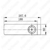 Смеситель для раковины Black & White U7510GM