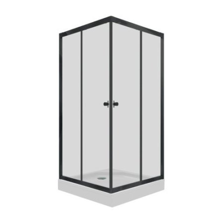 Душевой уголок Triton Вента-Блэк 90x90