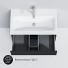 Тумба с раковиной Am.Pm Gem S 75 графит матовый M91FSX0752GM