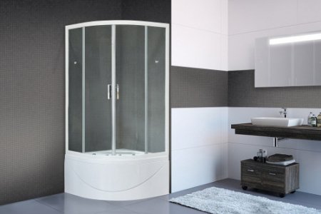 Душевой уголок Royal Bath RB90BK-T 90x90