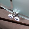 Душевая кабина DTO EM1510N LED 100х100 EM1510NLED+GM