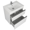 Тумба с раковиной Dreja Eco Grace Plus 70 99.0905 белый глянец
