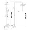 Душевая система Fmark FS8435H