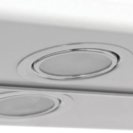 Шкаф-зеркало Style Line Энигма 90см белый глянец