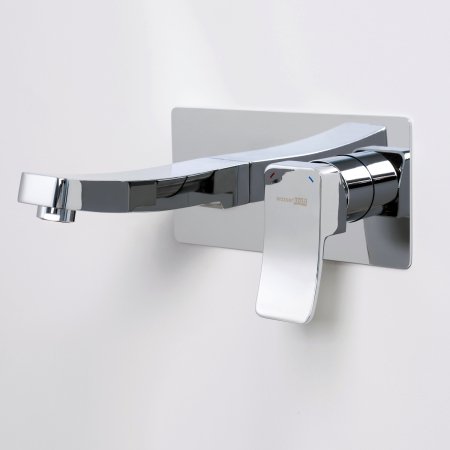Смеситель WasserKRAFT Aller для раковины настенный (внешняя и скрытая части) 10630
