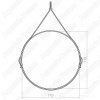 Зеркало Silver Mirrors Kapitan D71см